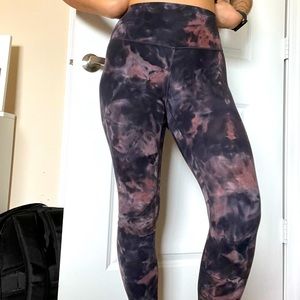 Lululemon Align Pant 25” Diamond Dye size 4